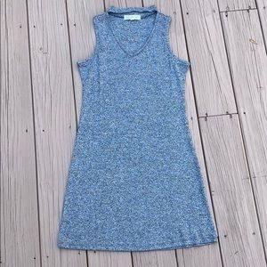 Gray dress with cute choker neck